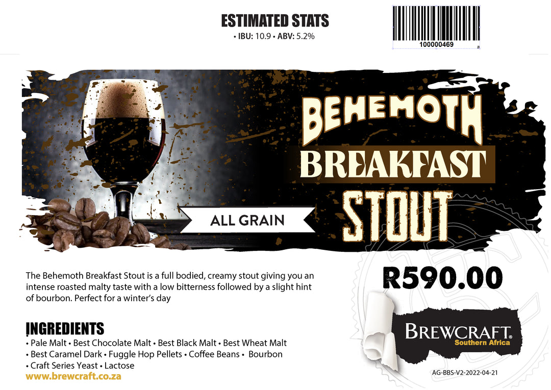 All Grain RK: Behemoth Breakfast Stout