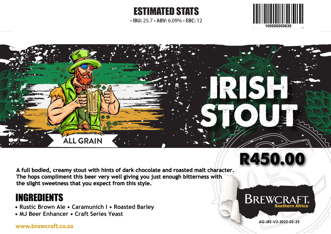 Beer Recipe Kit: Irish Stout