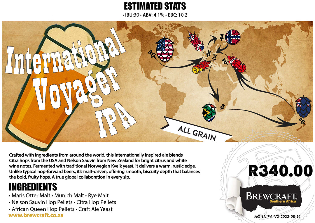 All Grain RK: International Voyager IPA