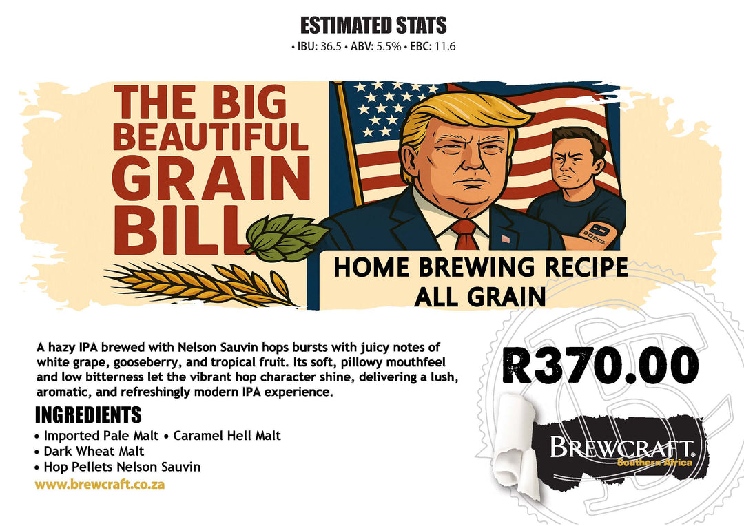 All Grain RK: Big Beautiful Grain Bill Hazy IPA