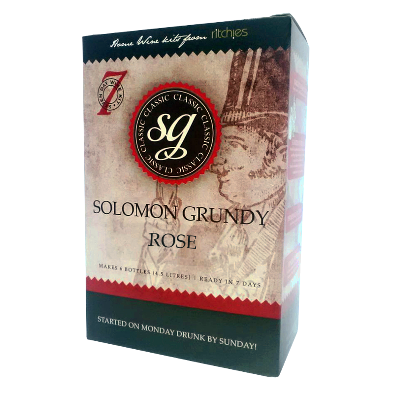 Solomon Grundy Classic 6 Bottle Rose