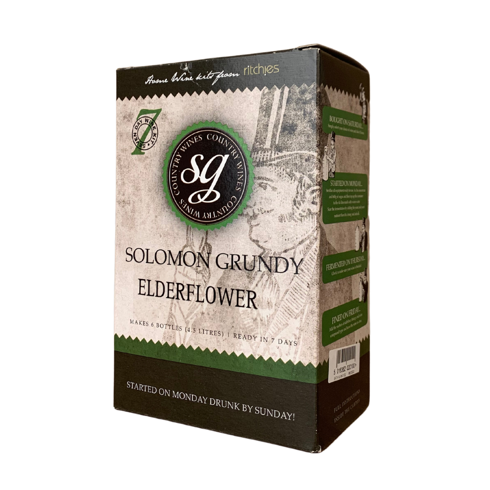 Solomon Grundy Country 6 Bottle Elderflower