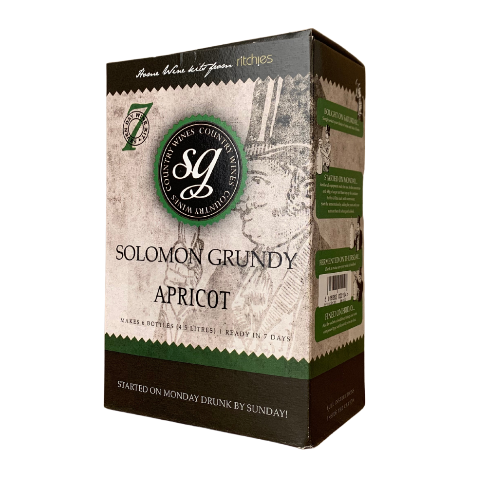Solomon Grundy Country 6 Bottle Apricot