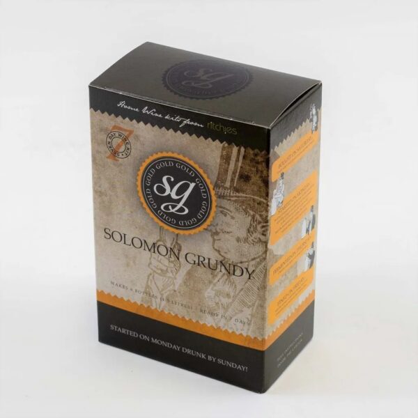 Solomon Grundy Gold 6 Bottle Merlot