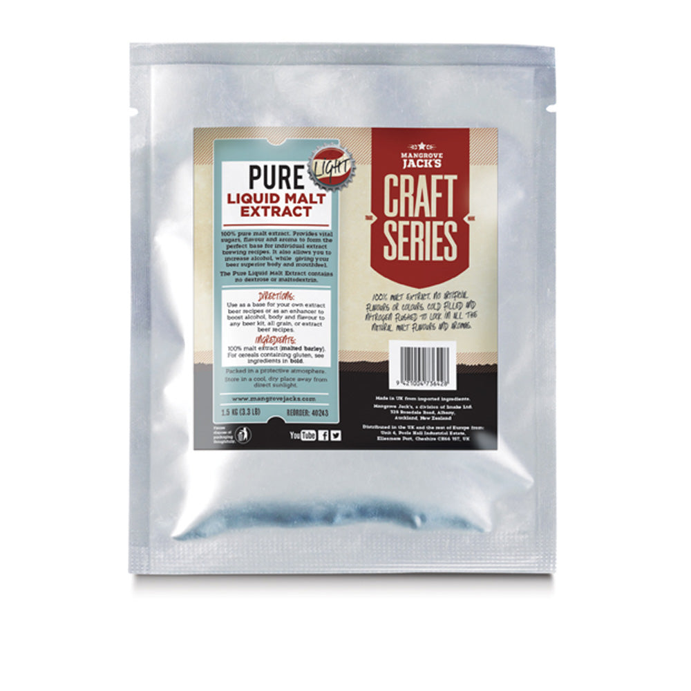 Mangrove Jacks Pure Malt Extract - Light 1.5kg