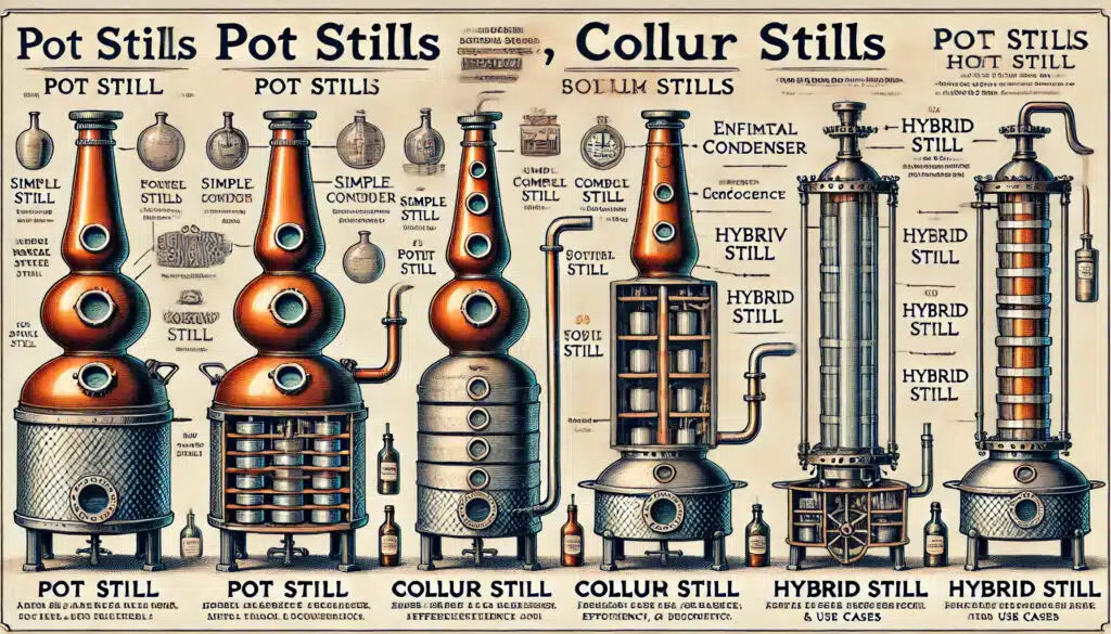 Pot Still Types Types of Home-Based Stills for Alcohol Distillation – Brewcraft