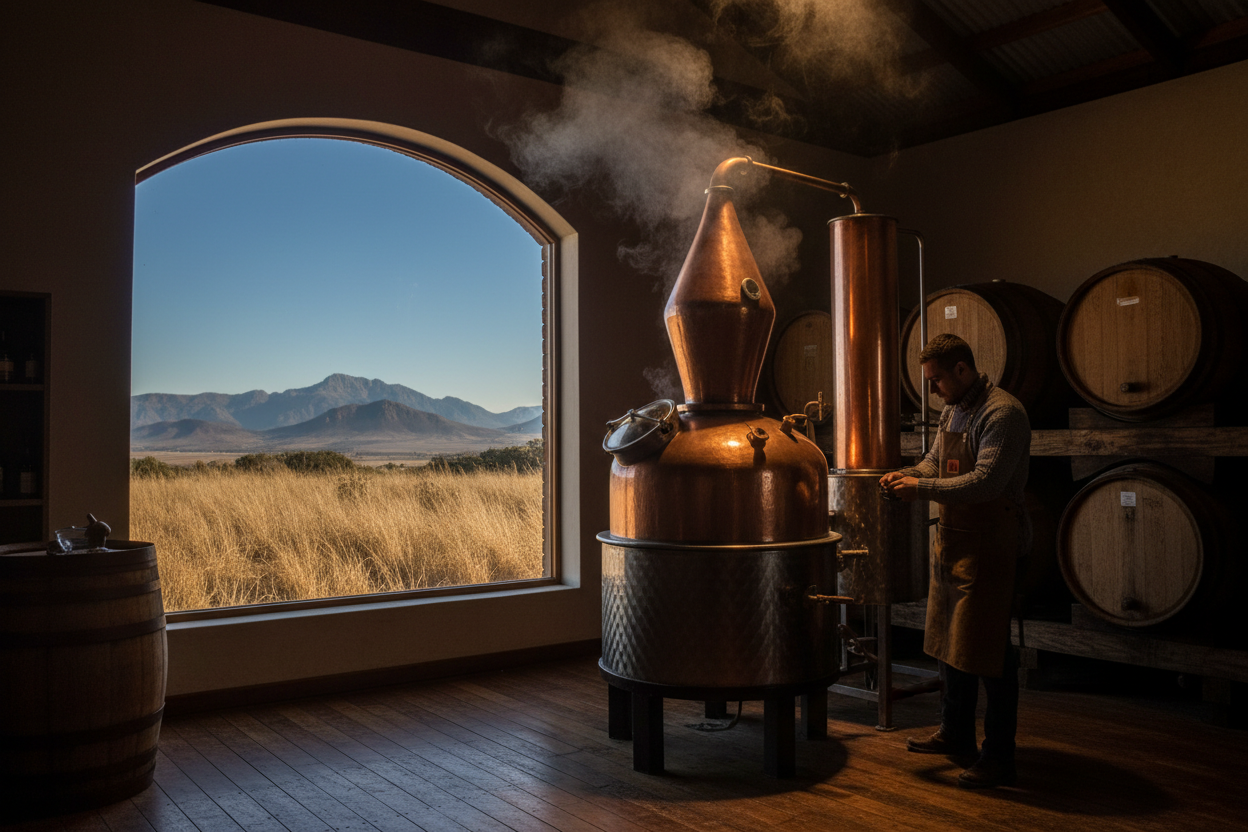 Winter Distilling in South Africa
