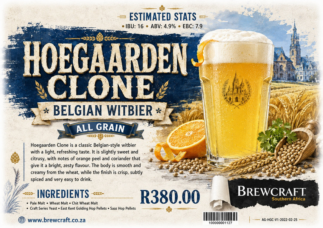 All Grain RK: Hoegaarden Clone
