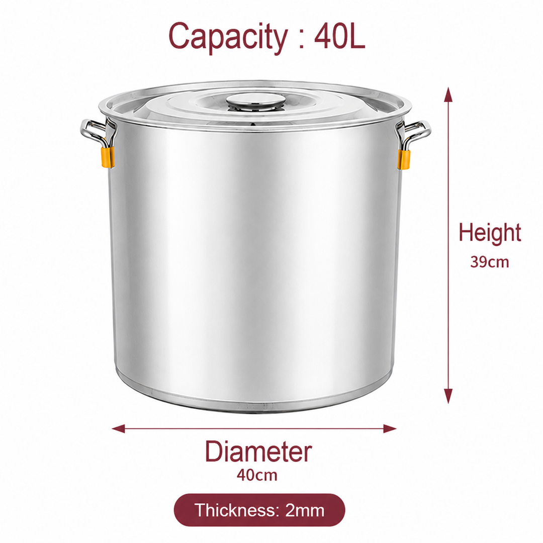 40l Stainless Steel Brewing Pot