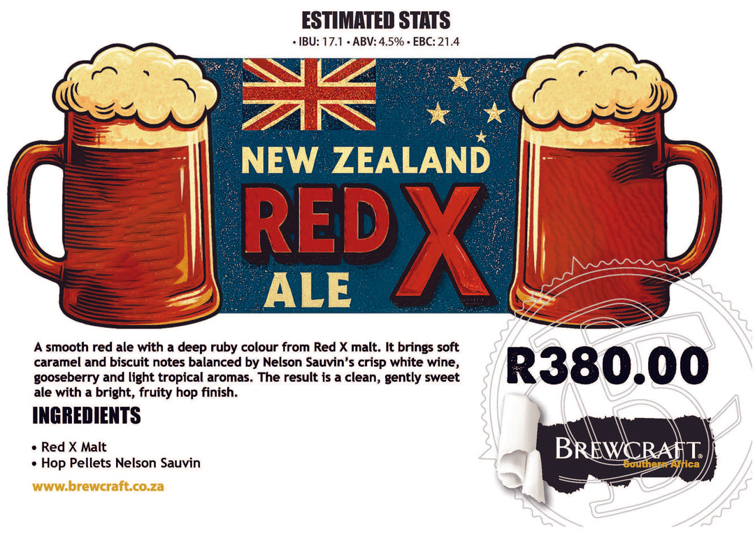 All Grain RK: New Zealand Red X Ale