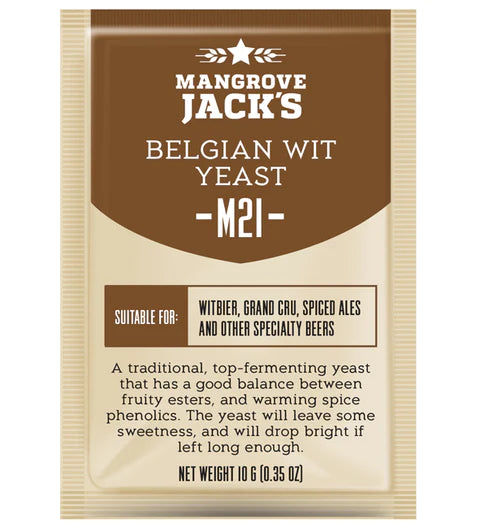 Belgian Wit Yeast M21- 10g