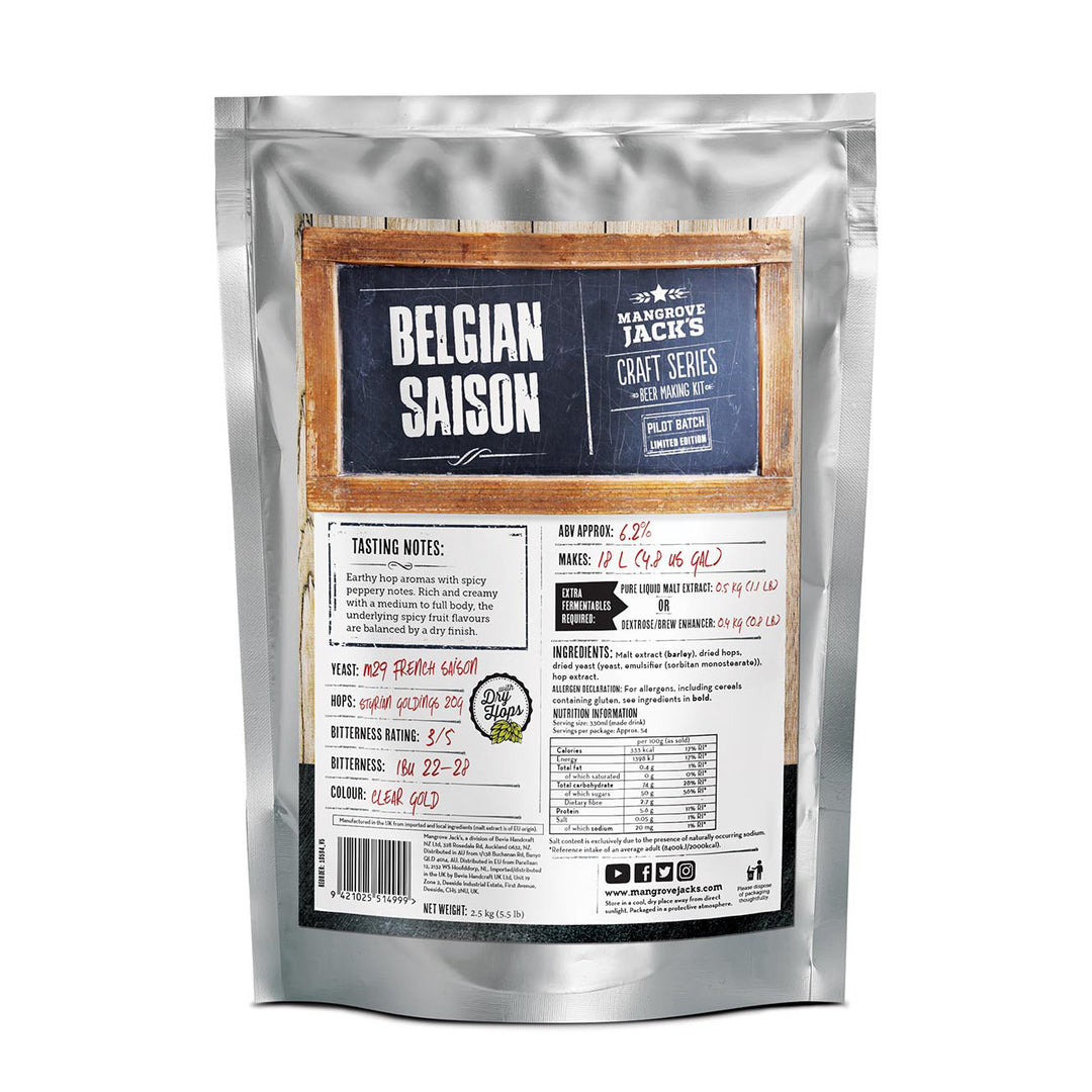 MJ CS, Belgian Saison (Limited Edition)