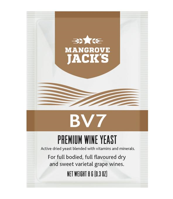 MJ Premium Wine Yeast - BV7 8g