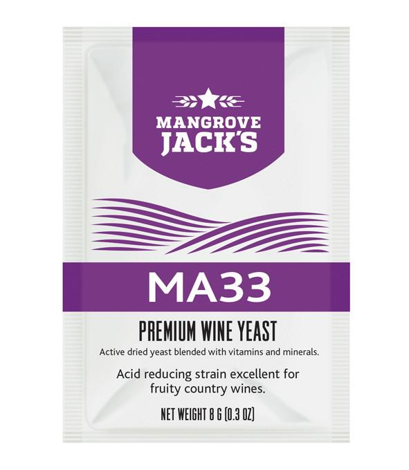 MJ Premium Wine Yeast - MA33  