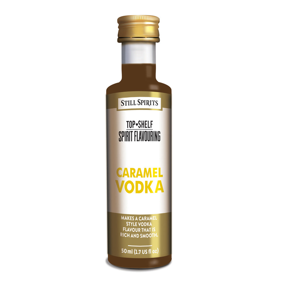 Top Shelf Caramel Vodka Flavouring