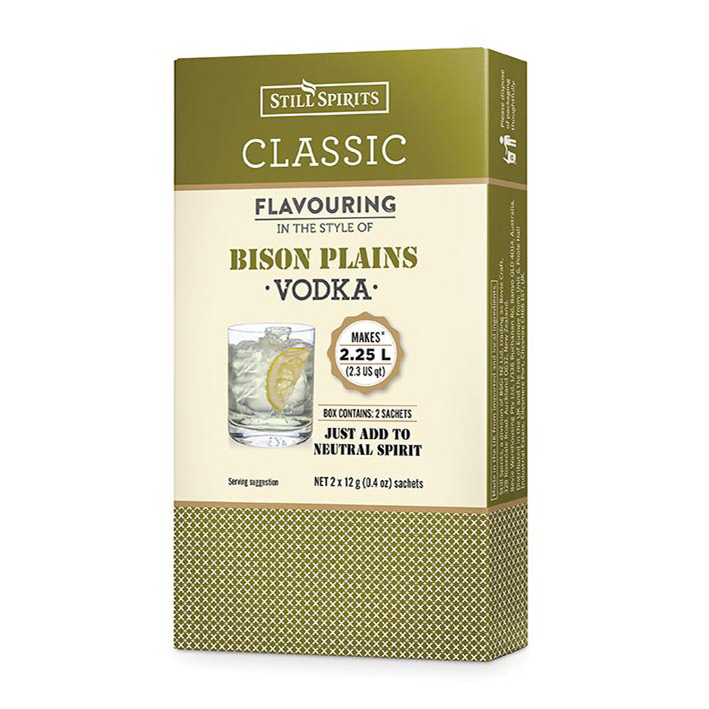 Classic Bison Plains Vodka Flavouring