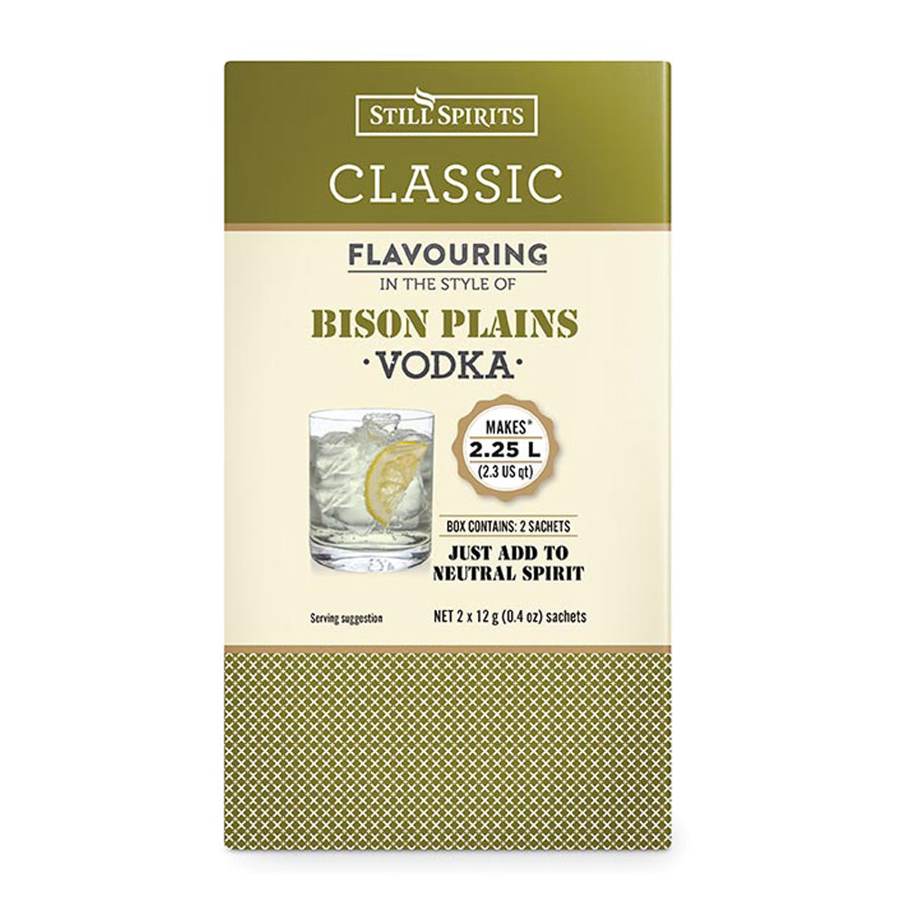 Classic Bison Plains Vodka Flavouring