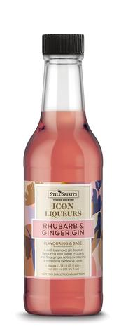 SS Rhubarb & Ginger Gin Icon Liq 330ml  