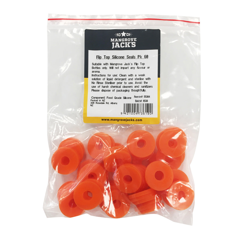 Silicon Seals for Flip Top Bottles - 60