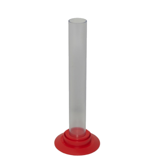 Plastic Trail Jar Red Base 