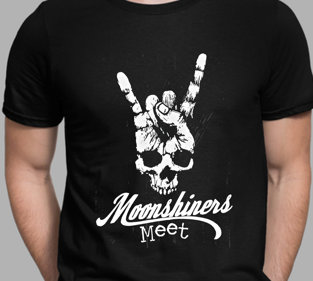 Moonshiners Meet T-Shirt - Large