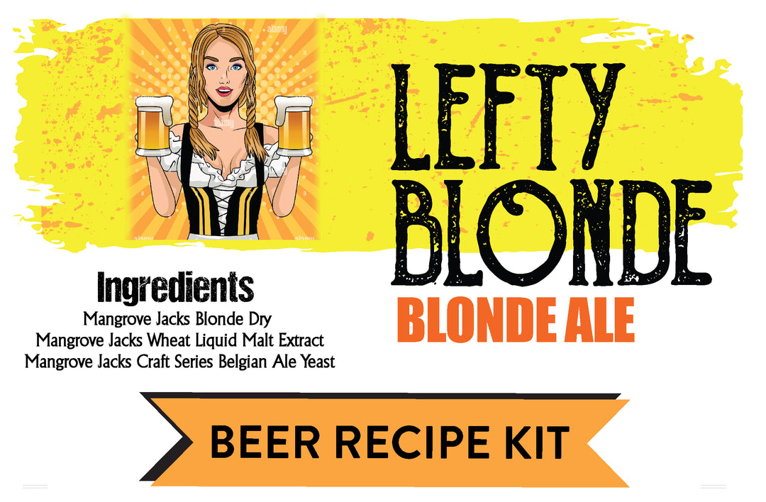 Beer Recipe Kit: Lefty Blonde Belgian Ale