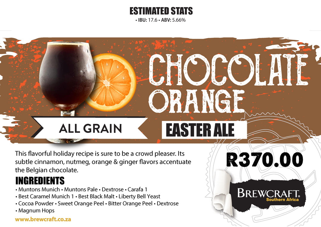 All Grain RK: Chocolate Orange Easter Ale