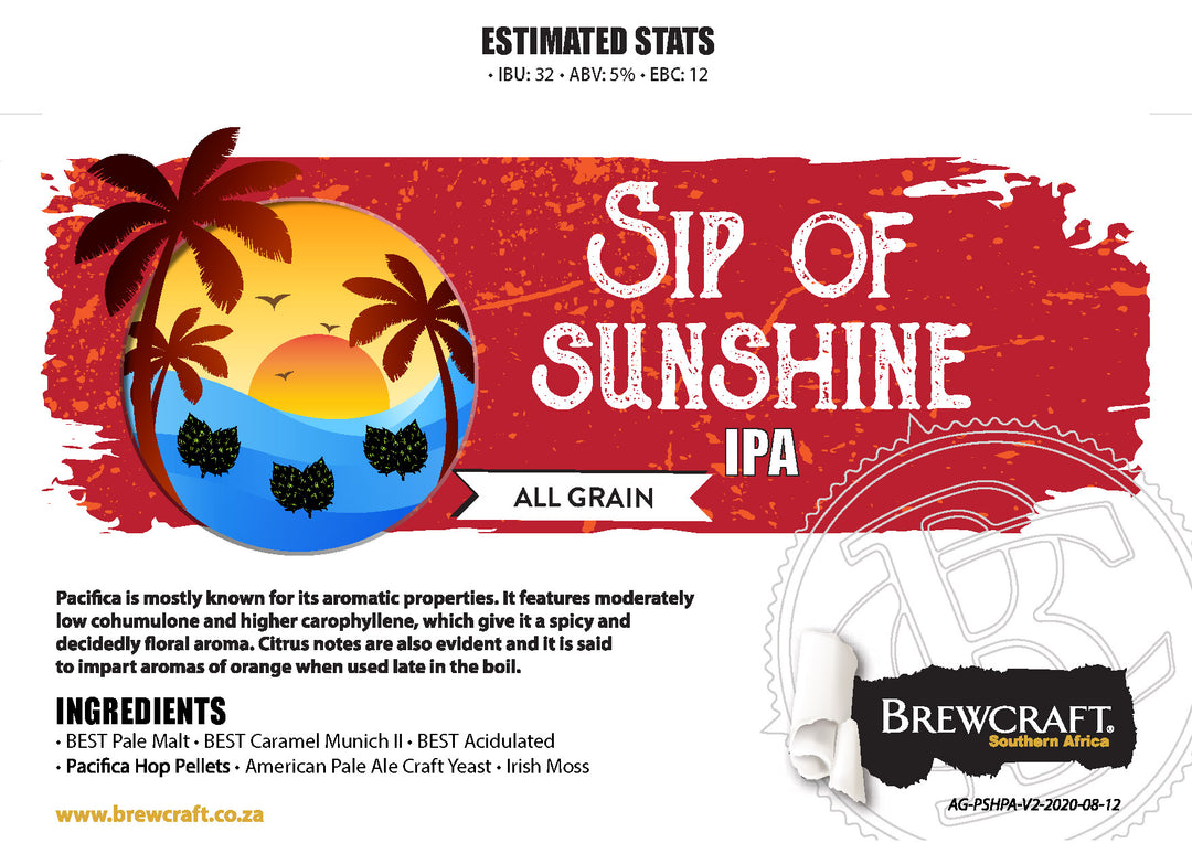 All Grain RK: Sip of Sunshine Pale Ale